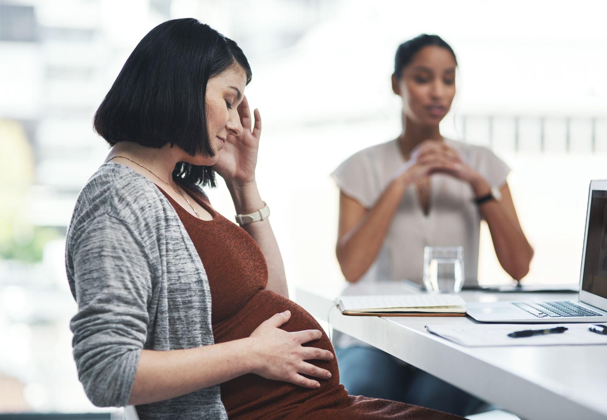 Antenatal mental health support during pregnancy.