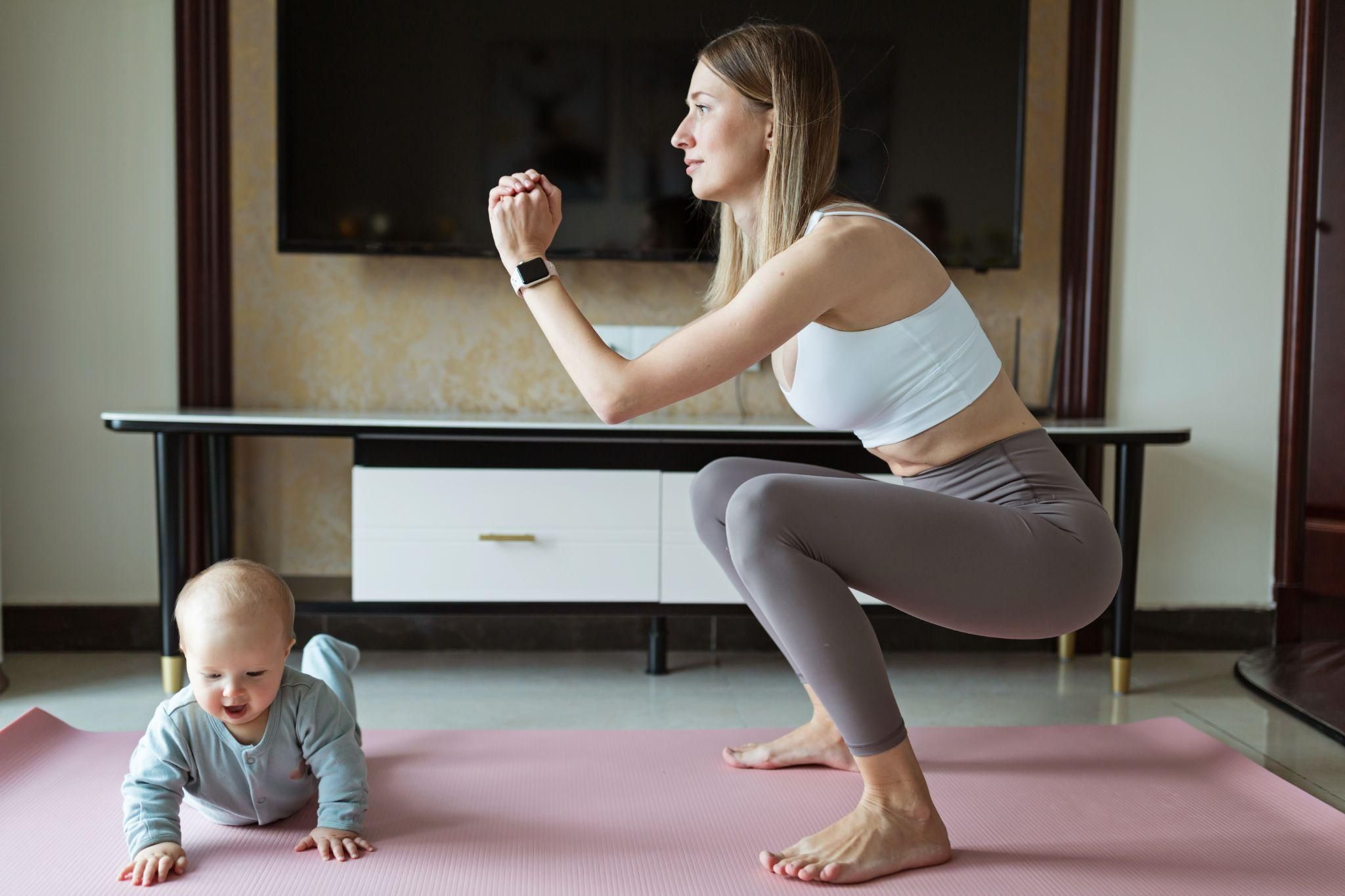 A mother returning to work after maternity leave, embracing her body and confidence in the workplace.