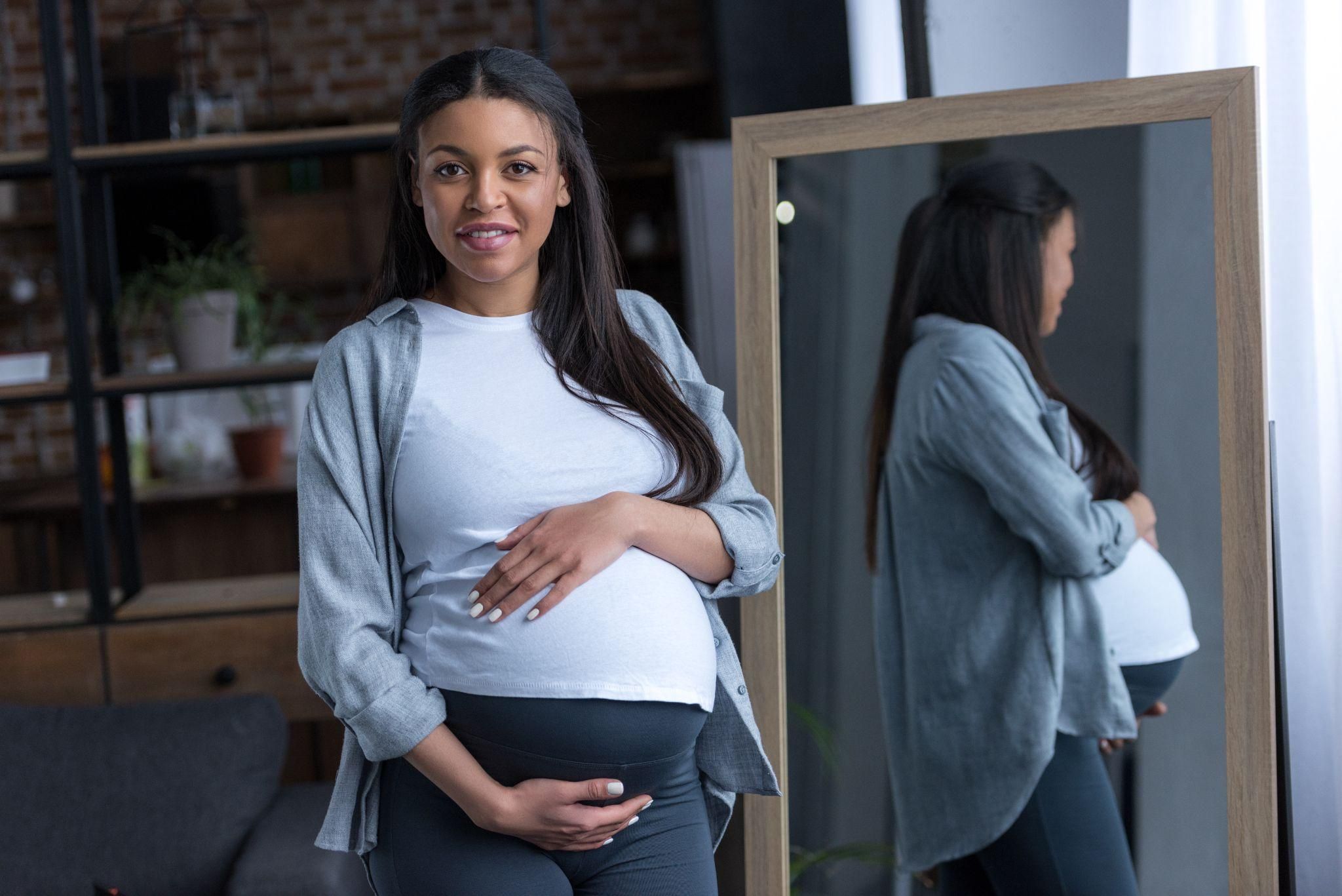 Antenatal care scan monitoring the baby’s development during pregnancy.