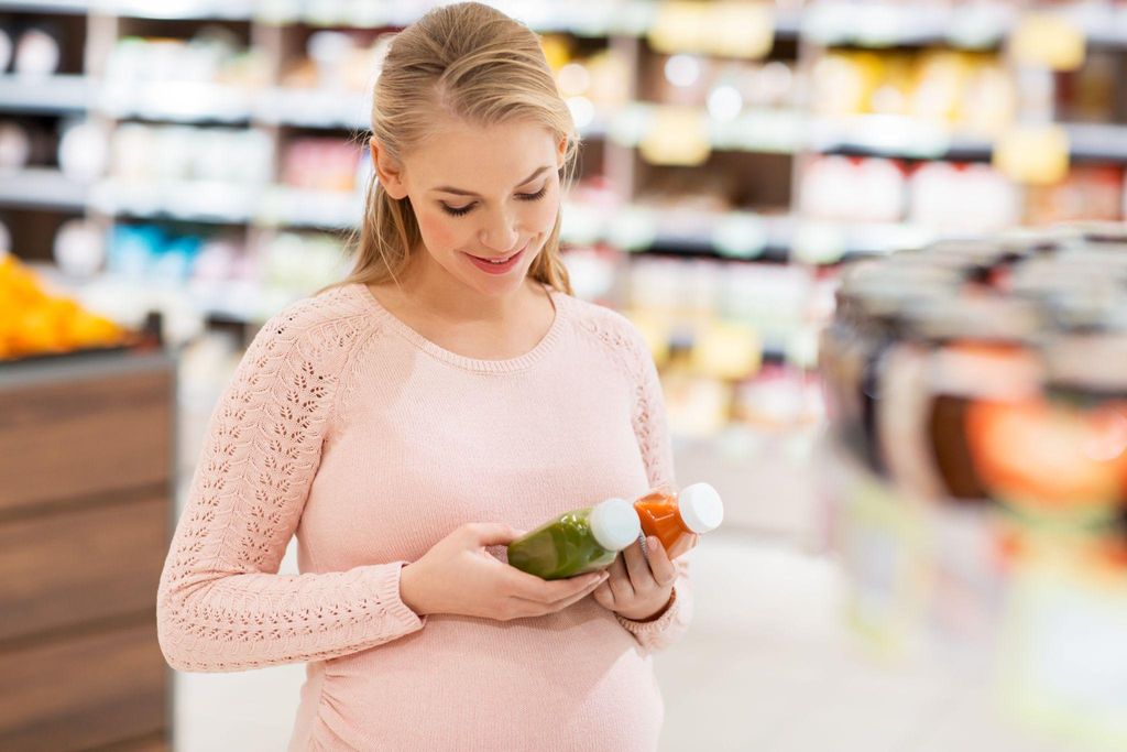 Budget-friendly antenatal products for expecting mums, including vitamin drinks.