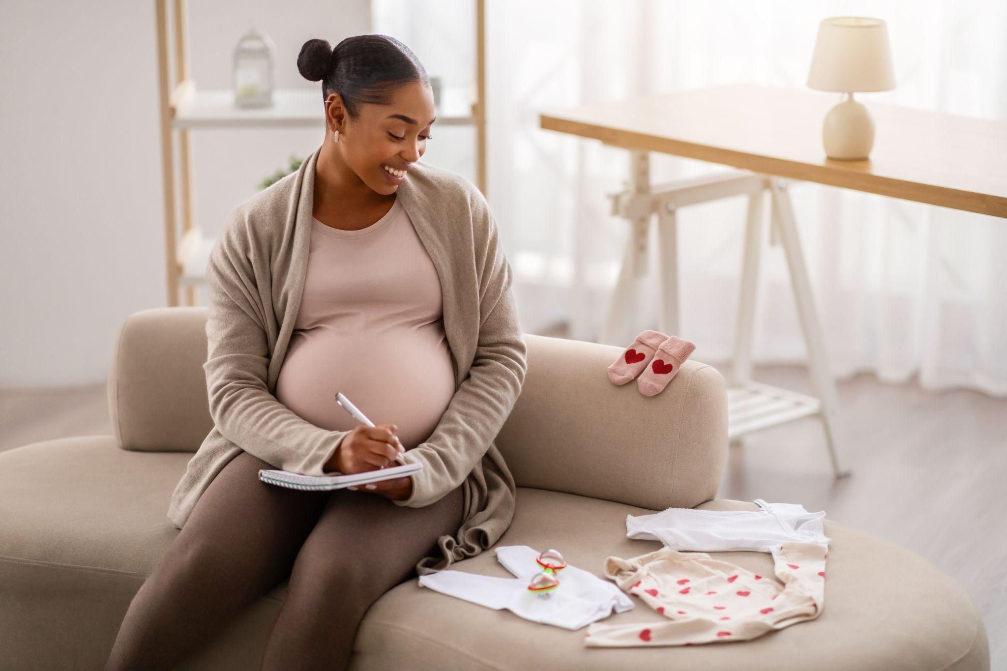 A birthing room prepared for a comfortable and calming environment